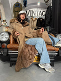 Montone Shearling crop h8